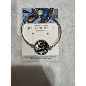 New The Bear Bracelet by John Rombough Native Canadian Aboriginal Style Artist